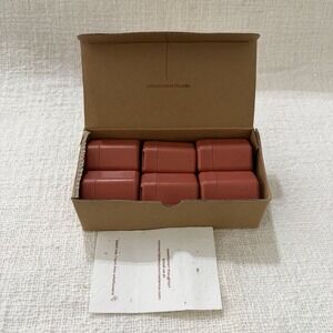 Set of 6 Cadence Capsule Cosmetic Travel Containers Magnetic Original .56fl NEW